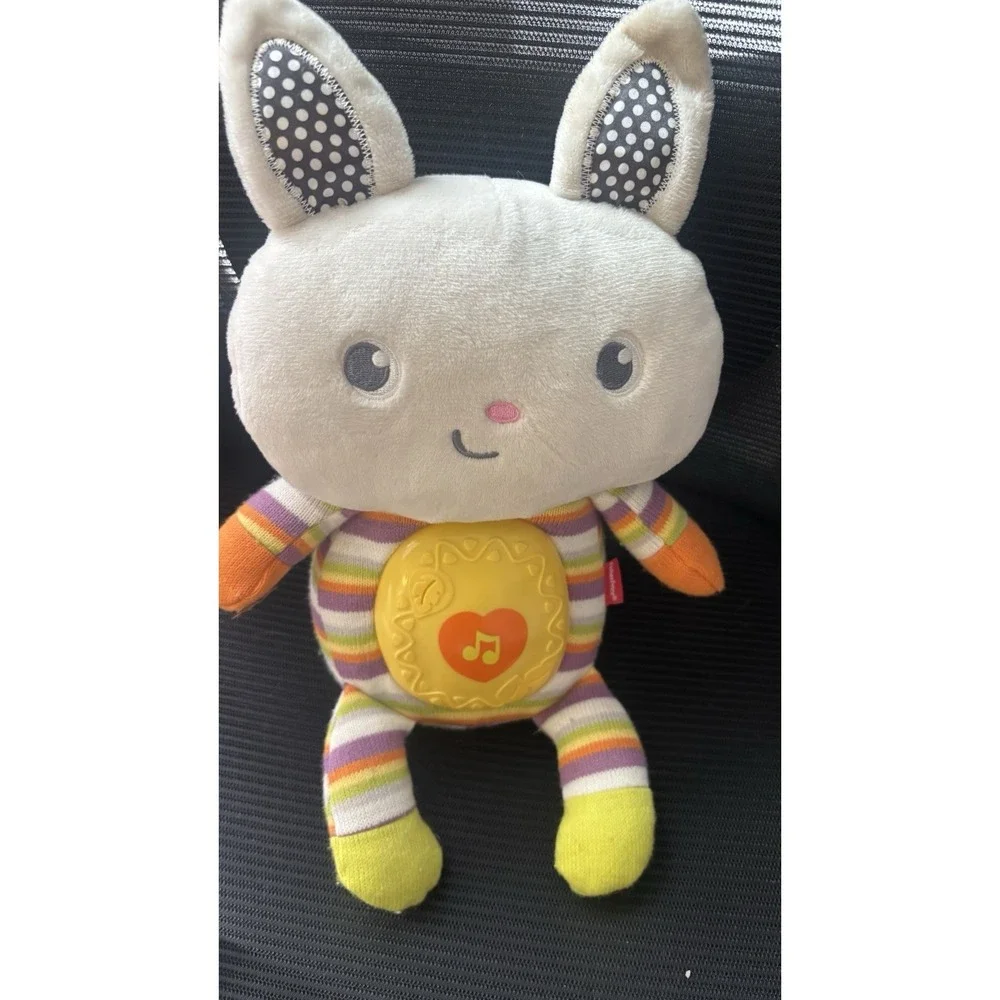 Fisher-price Tiny Garden Sweet Sounds Bunny Plays Music And Lights Up Vintage